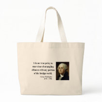 George Washington Quote 5b Tote Bag