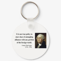 George Washington Quote 5b keychains