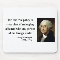 George Washington Quote 5b mousepads