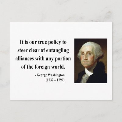 george washington on entangling alliance