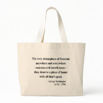 George Washington Quote 7a Bag