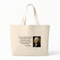 George Washington Quote 7b Bag