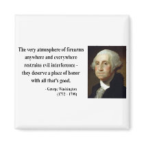George Washington Quote 7b Fridge Magnets