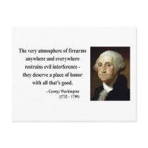 George Washington Quote 7b Post Cards