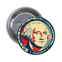 George Washington - Revolution: OHP Button