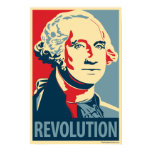 George Washington - Revolution: OHP Poster