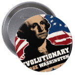 George Washington Revolutionary Button