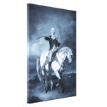 George Washington Salute wrapped canvas print
