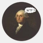 'George Washington Spinning in His Grave' Sticker