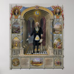 George Washington, The Mason II Print