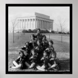 George Washington University Girls Rifle Team 1927 posters