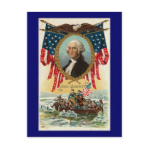 George Washington Vintage Americana postcards