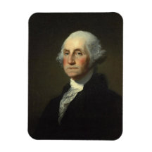 George Washington Vinyl Magnet