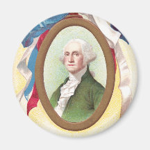 George Washington Watch Fob Refrigerator Magnet