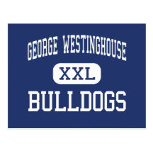 George Westinghouse - Bulldogs - High - Pittsburgh Postcard