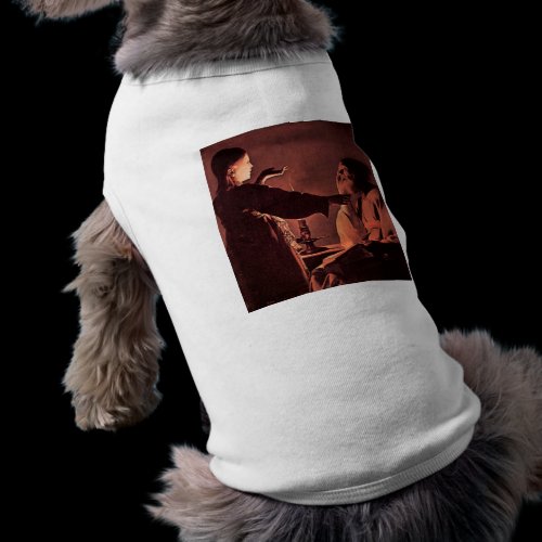 Georges de La Tour - The angel appears to St Josep Dog Tee