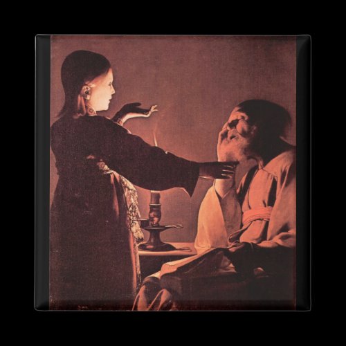 Georges de La Tour - The angel appears to St Josep Magnets