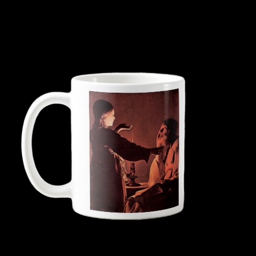 Georges de La Tour - The angel appears to St Josep Coffee Mugs