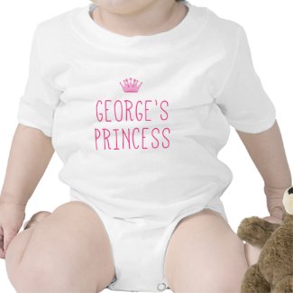 George's Princess Baby Bodysuit
