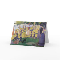 Georges Seurat - A Sunday on La Grande Jatte Greeting Cards