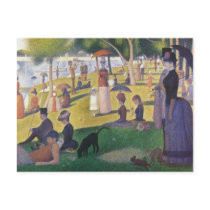 Georges Seurat - A Sunday on La Grande Jatte postcards