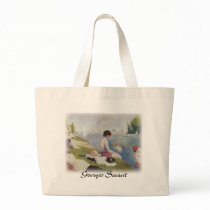 Georges Seurat - Bathers at Asnières Tote Bag