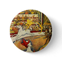 Georges Seurat - Der Zirkus - Circus buttons by MyOtherPlanet Georges Seurat - Der Zirkus - Circus buttons
