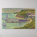 Georges Seurat - Marine (Port en Bessin) Print