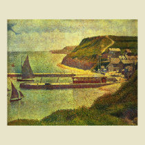 Georges Seurat's Painting: Port-en-Bessin