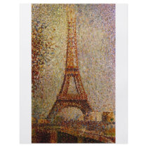 Georges Seurat's Painting: The Eiffel Tower (1889) Personalized Flyer