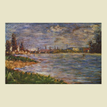 Georges Seurat's Painting: The Two Banks