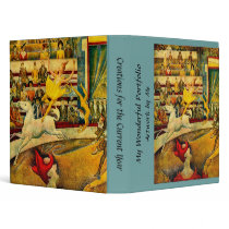 Georges Seurat's The Circus (1891) binders by MasterpieceGallery Georges Seurat's The Circus (1891) binders