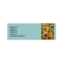 Georges Seurat's The Circus (1891) Business Card Template