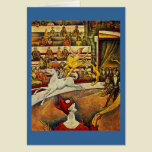 Georges Seurat's The Circus (1891) - Clown & Rider cards