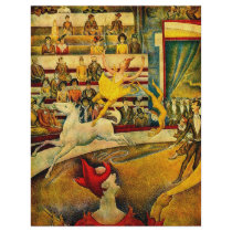 Georges Seurat's The Circus (1891) Custom Flyer