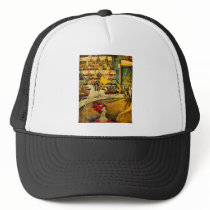 Georges Seurat's The Circus (1891) Mesh Hats