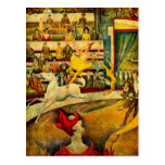 Georges Seurat's The Circus (1891) Postcard