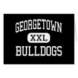 Georgetown - Bulldogs - High - Georgetown Greeting Cards