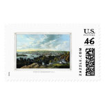 Georgetown, D.C. Panoramic Map - 1855 postage