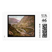 Georgetown Loop Railroad With a Train 1899 postage by lc_vintagephotos Georgetown Loop Railroad With a Train 1899 postage