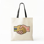 Georgia%26azerbaijan, Georgia flag Canvas Bags