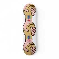 Georgia%26azerbaijan, Georgia flag Skateboard Deck
