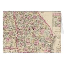 Georgia, Alabama Greeting Cards