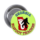 Georgia Bigfoot Tracker Buttons