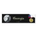GEORGIA bumper stickers by TravisTeel GEORGIA bumper stickers