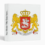 Georgia Coat of Arms detail 3 Ring Binder