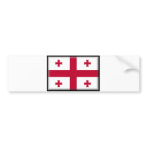 Georgia Flag bumper stickers