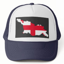 Georgia flag map hats