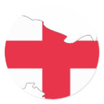 Georgia flag map