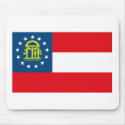 Georgia Flag Mousepad by FlagTshirts Georgia Flag Mousepad